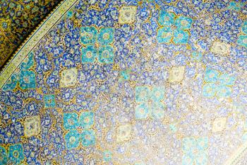 in iran abstract texture of the  religion  architecture mosque roof persian history