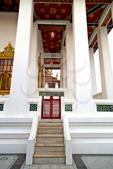  thailand       and  asia   in  bangkok     temple abstract cross colors door wat  palaces   colors religion     gate