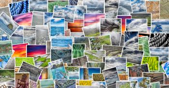 my own images from all over the   philippines    in a  patchwork