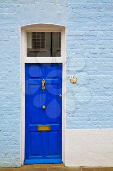 notting hill in london england olod suburban and antique wall door 