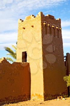 africa in morocco the old contruction and the historical village