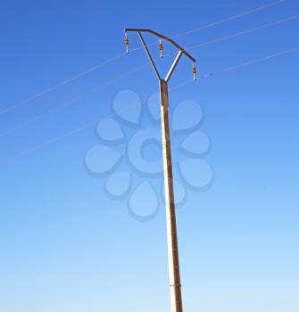   utility pole in africa morocco energy and distribution pylon