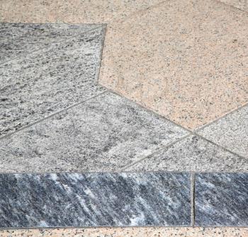 villadosia street lombardy italy  varese abstract   pavement of a curch and marble