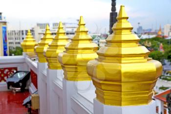 kho    samui bangkok in thailand incision of the buddha gold      temple