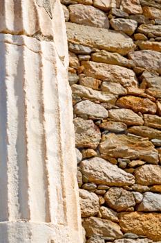 asia greece and  roman   temple   in  athens the    old column  stone  construction 