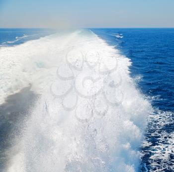 foam   and froth in the  sea      of mediterranean greece