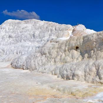 unique abstract in pamukkale turkey asia the old calcium bath and travertine water