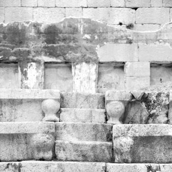 in turkey        abstract texture of a    ancien wall and ruined brick