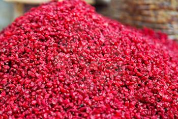 in iran factory of dried cranberries lots of vitamin and fresh nutrition