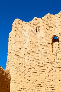 in iran the old castle near saryadz brick and sky
