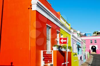 blur in south africa cape town    bo kaap architecture   like   texture background