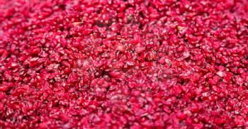 in iran factory of dried cranberries lots of vitamin and fresh nutrition