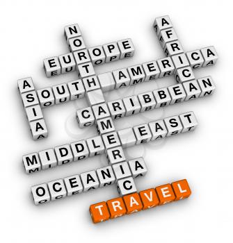 travel direction crossword