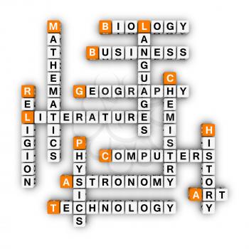 lessons plan (3D crossword orange series)