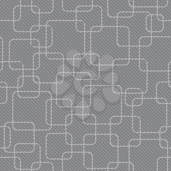 abstract gray rounded square background (tileable pattern)
