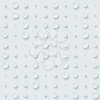 Light rain dots walpaper. 3d seamless background. Vector EPS10.