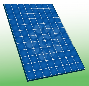 High efficiency solar panel of 96 monocrystalline cell.