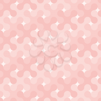 Vector seamless background in ROSE QUARTZ color of the year 2016