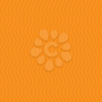 Wavy pattern. Orange Neutral Seamless Pattern for Modern Design in Flat Style. Tileable Geometric Vector Background.