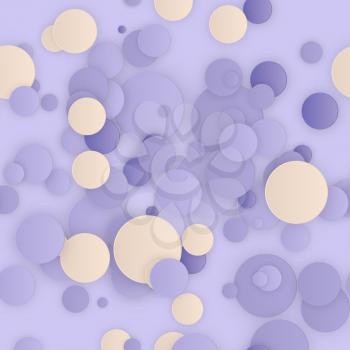 Abstract Colorful Seamless Circles Background vector illustration