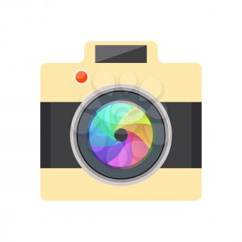 Camera Easy Picture - Vector Illustration - Flat Design - Infographic Element