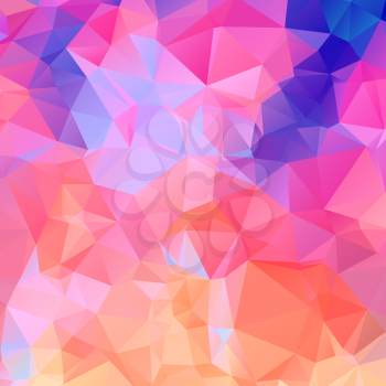 Abstract Colorful Lowpoly Vector Background  EPS10 Design