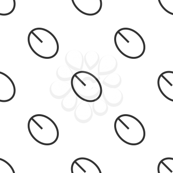 Seamless mouse pattern on a white background