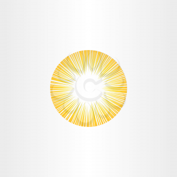 sunshine rays sun icon solar energy symbol