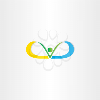 yoga and spa logotype vector design element