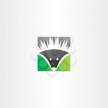 hedgehog vector logo icon symbol