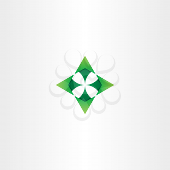 green arrows up down left right vector logo