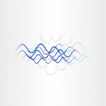 radio waves vector frequency icon