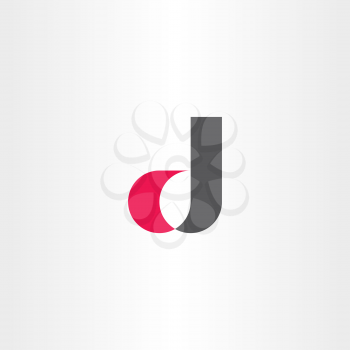 d letter logo symbol element icon vector