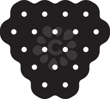 blackberry icon logo vector symbol design 