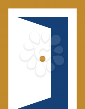 door logo vector symbol design 