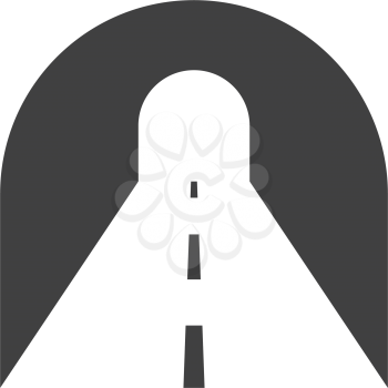 road and tunnel logo icon vector symbol 