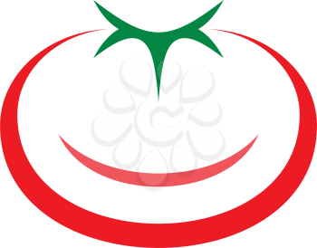tomato logo vector icon sign design 