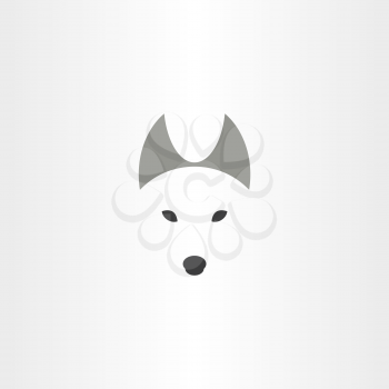 wolf symbol logo design vector icon element