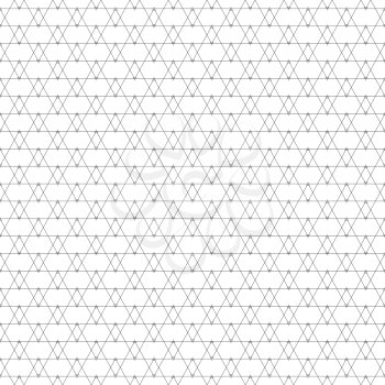 Repeating geometric tiles with triangles. Vector seamless pattern.