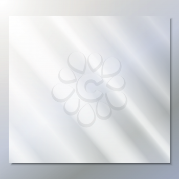 transparent glass on a gray background vector.