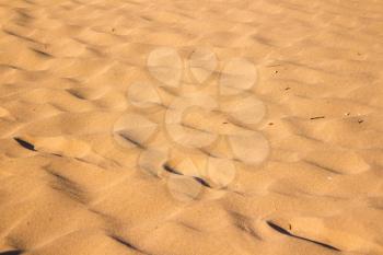 Desert sand texture from the sand in Egypt