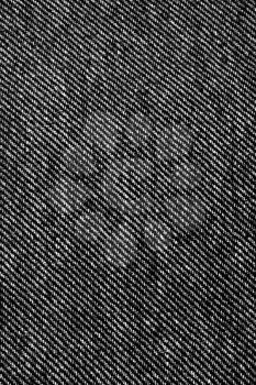 Wallpaper piece of woolen cloth in black and white