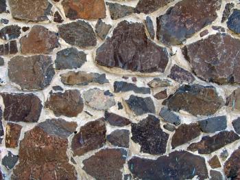 The sharp stone background, design of wall or fence