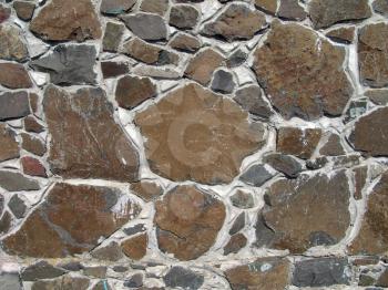 The stone background, design of wall or fence