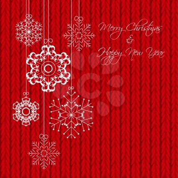 Abstract Christmas and New Year Background. Vector Illustration EPS10