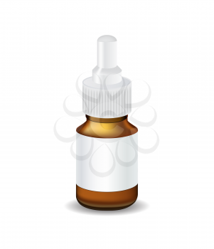 Medical Bottle Template Vector Illustration EPS10