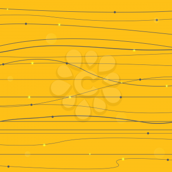 Abstract beautiful yellow background vector illustration. EPS10