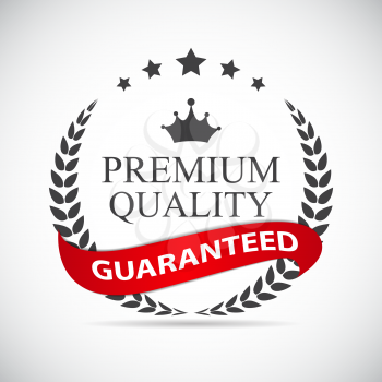 Premium Quality Label Vector Illustration EPS10
