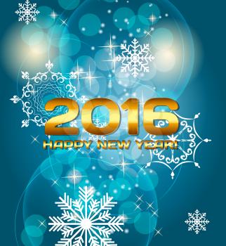 Abstract Beauty Christmas and New Year Background. Vector Illustration. EPS10