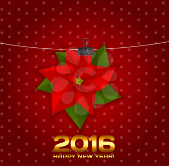 Abstract Beauty Christmas and New Year Background. Vector Illustration. EPS10